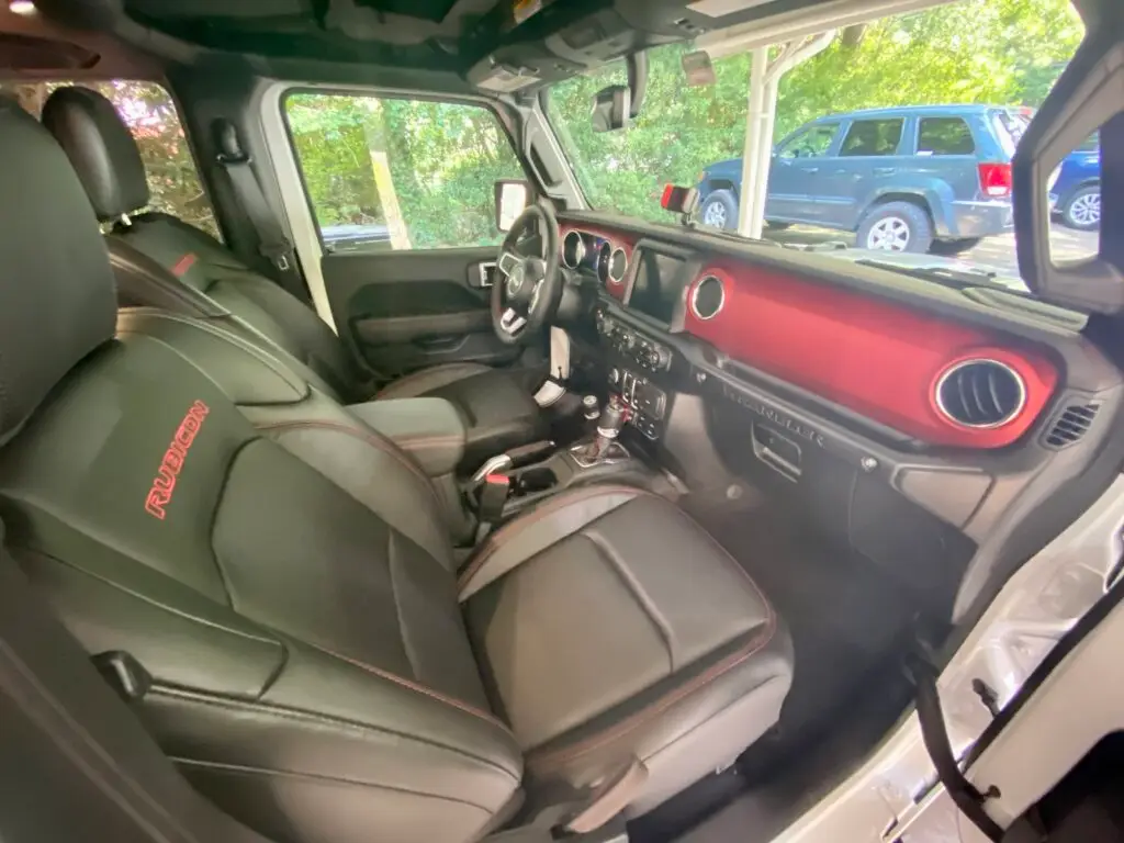 jeep interior detail