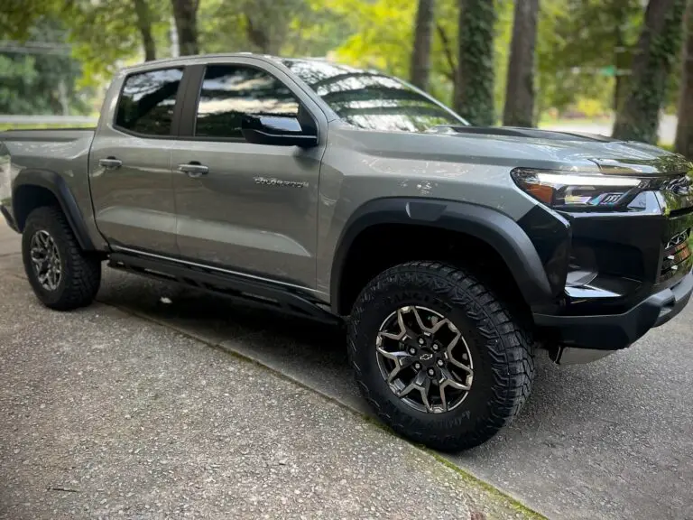 Silver truck with ceramic coating applied to it.
