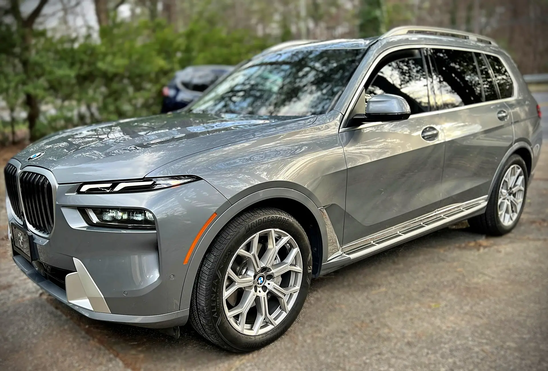 Silver BMW done with affordable ceramic coatings