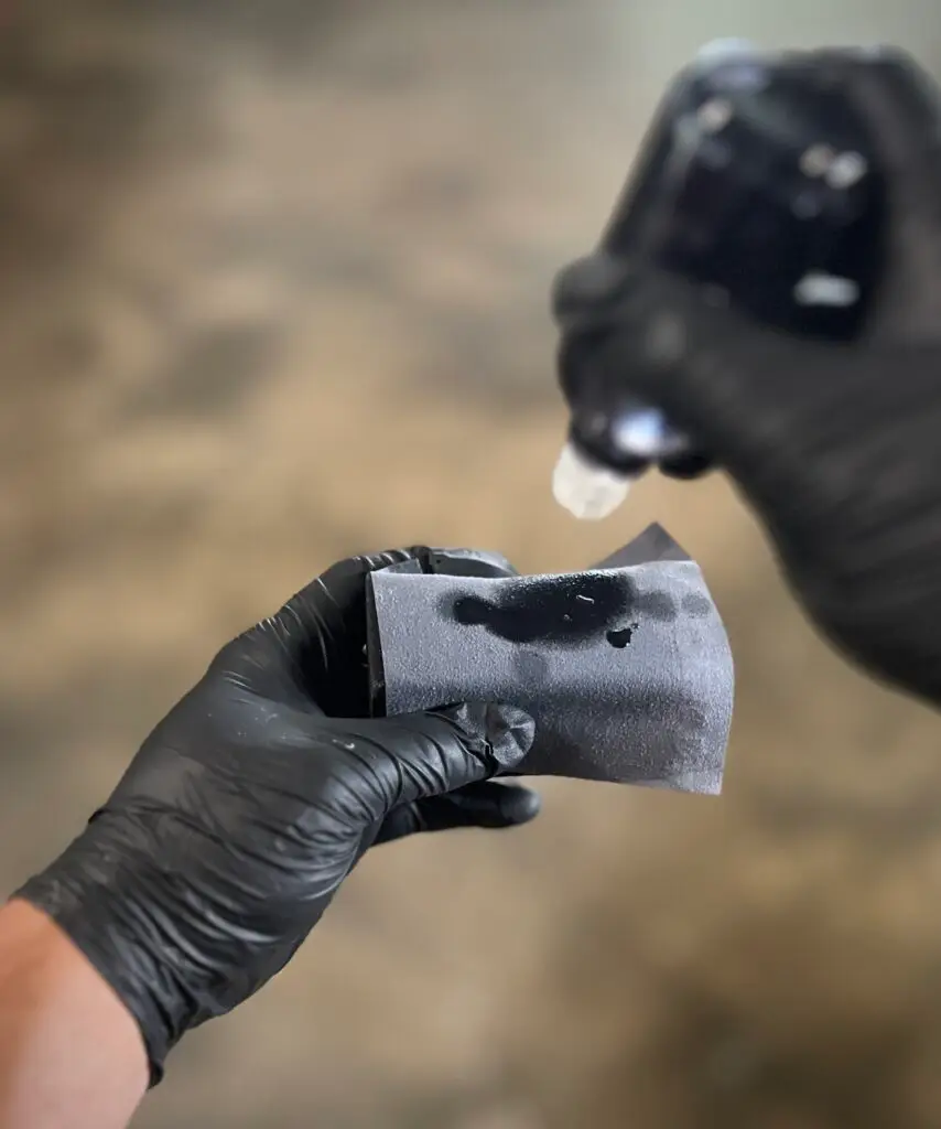 applying a ceramic coating