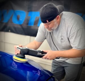 polishing, buffing and waxing and automobile