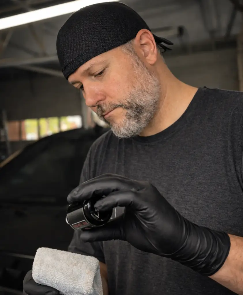 applying ceramic coating